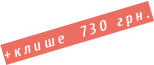 +клише  730 грн.